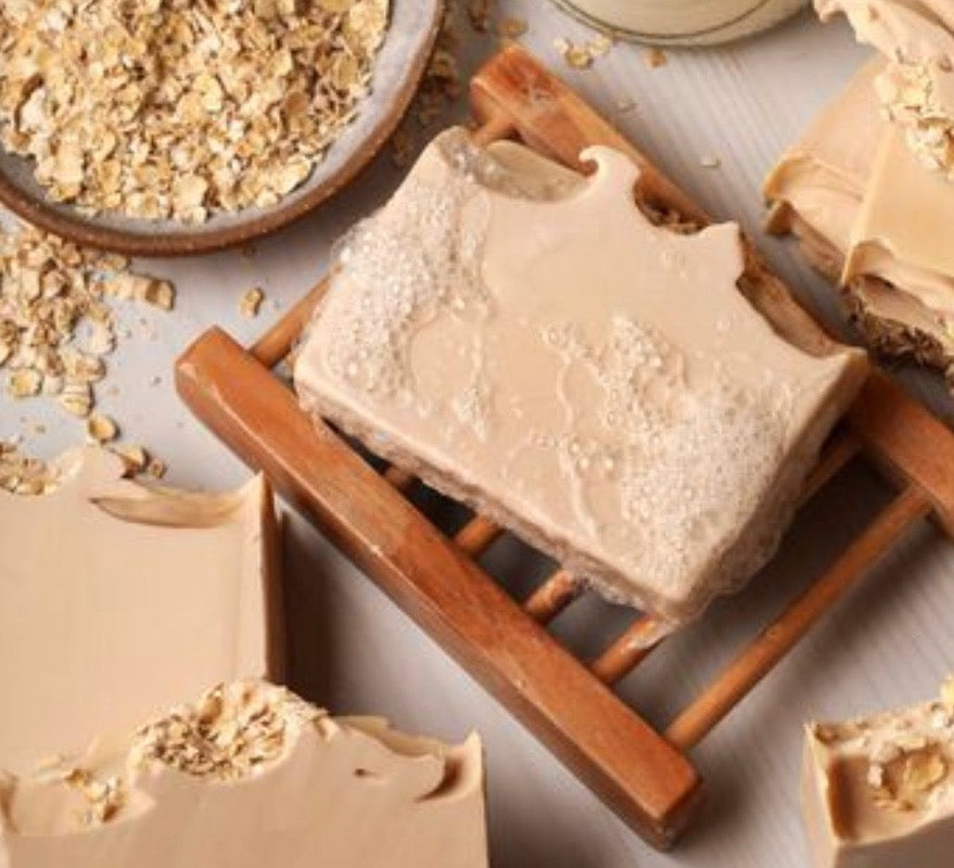 Barra corporal de miel y avena